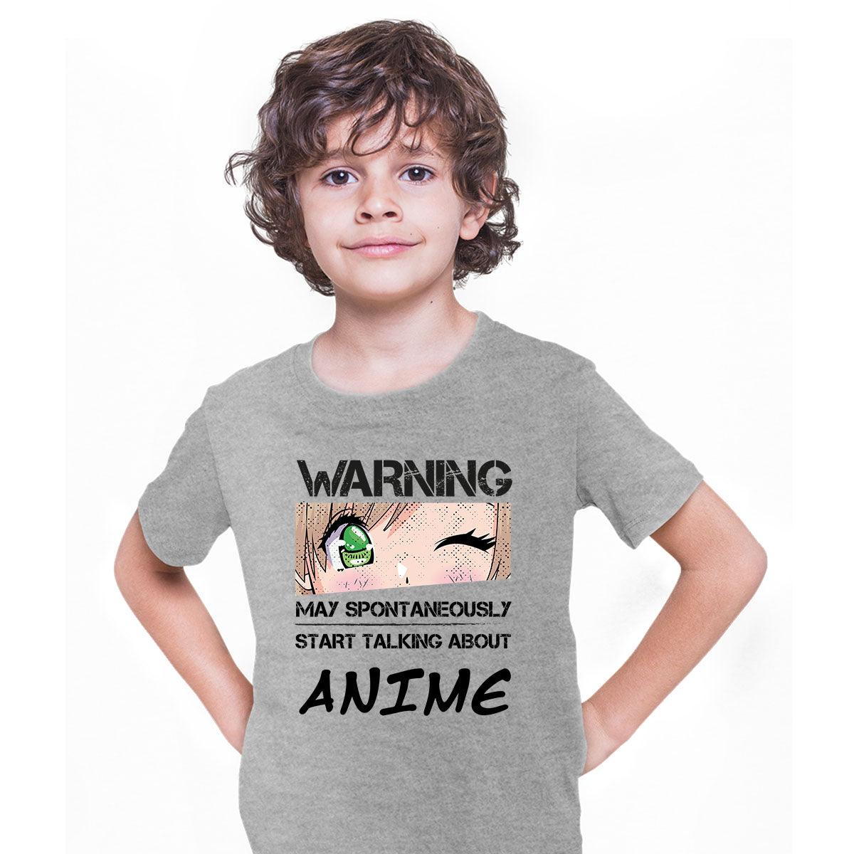 Cutie Japanese Manga Anime T-shirt Black  Grey White Tee 6 T-shirt for Kids - Kuzi Tees