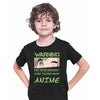 Cutie Japanese Manga Anime T-shirt Black  Grey White Tee 6 T-shirt for Kids - Kuzi Tees