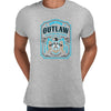 Biker Authentic Outlaw T-Shirt for Men Motorbike Motorcycle Cafe Racer Chopper Bike Unisex T-Shirt - Kuzi Tees