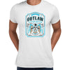 Biker Authentic Outlaw T-Shirt for Men Motorbike Motorcycle Cafe Racer Chopper Bike Unisex T-Shirt - Kuzi Tees