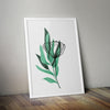 Botanical Art Prints Living Room Home Décor - Kuzi Tees