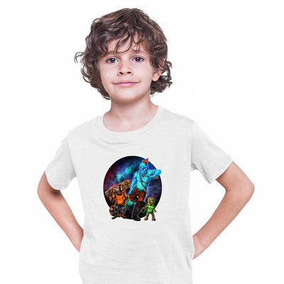 Guardians of the galaxy Baby Groot Rocket and Yondu Kids T-Shirt - Kuzi Tees