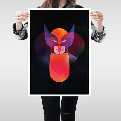 Batman Robin Wall Art A2 Print Anime Manga Big Size Gift Idea Marvel DC Comics - Kuzi Tees