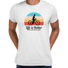 Cycling T-Shirt Life is better when you have a Bike Bicycle Racer Road Adult Unisex T-Shirt - Kuzi Tees
