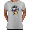 Skull Bike T-Shirt Mens Biker Motorbike Motorcycle Enthusiast Custom Bike Top - Kuzi Tees