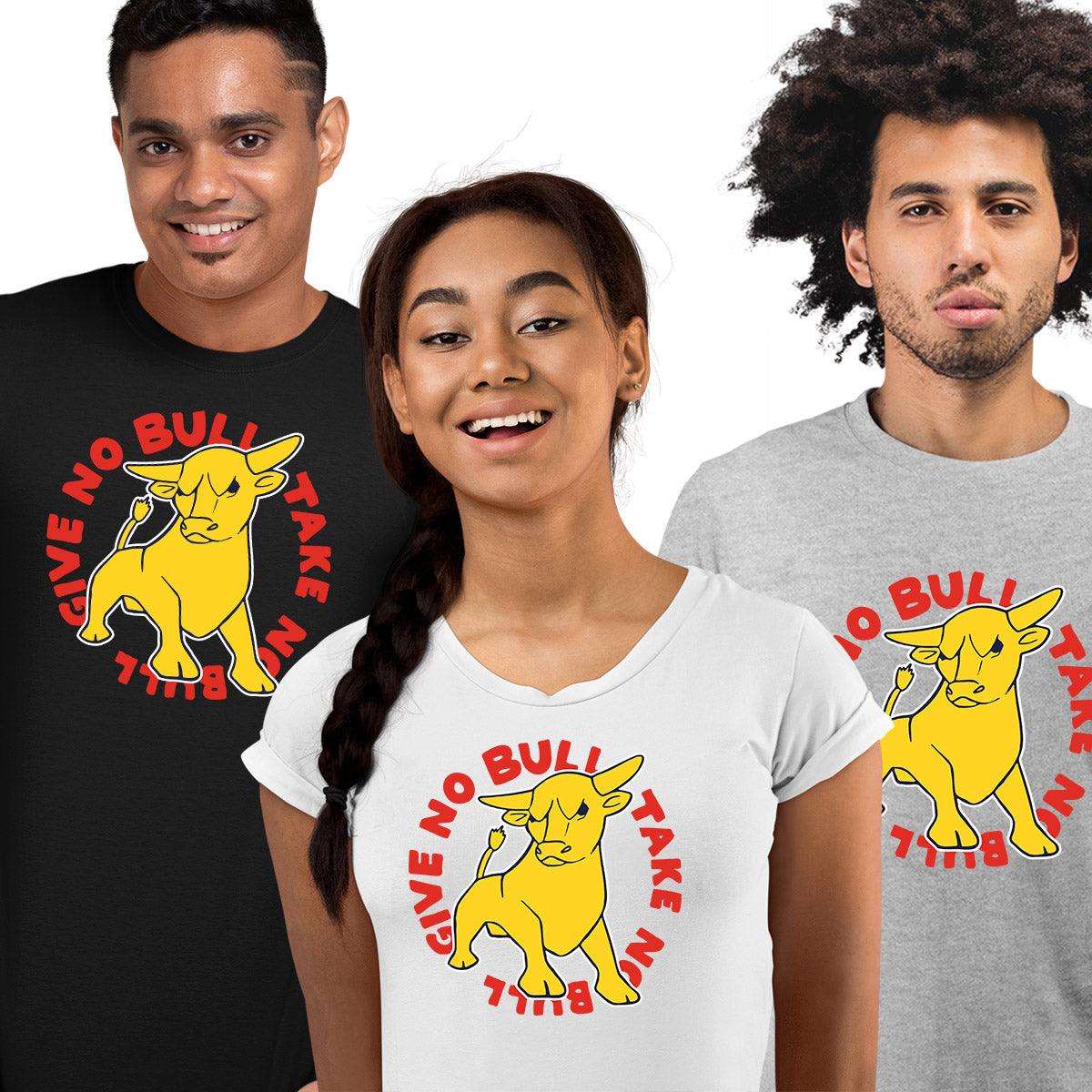 Birmingham Bull Typography Unisex T-Shirt - Kuzi Tees