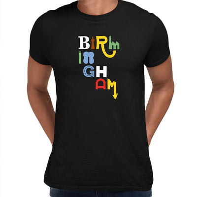 Birmingham Typography Unisex T-Shirt - Kuzi Tees