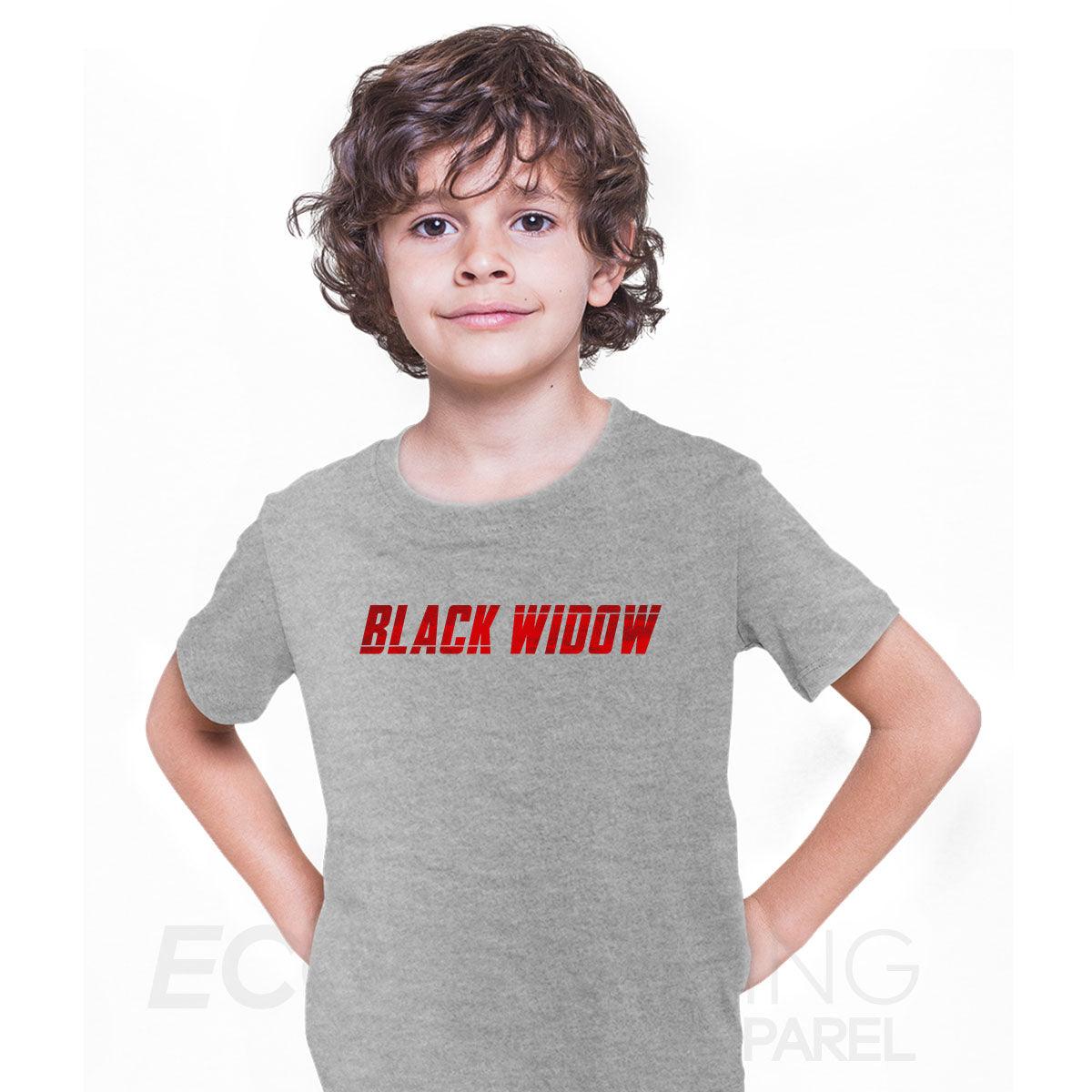 Black Widow Action Hero Marvel Tee Adventure Superhero Adult Kids Gift Top T-shirt for Kids - Kuzi Tees