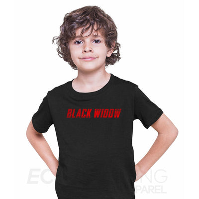 Black Widow Action Hero Marvel Tee Adventure Superhero Adult Kids Gift Top T-shirt for Kids - Kuzi Tees