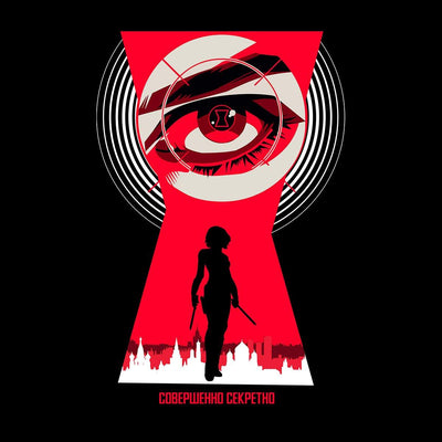 Black Widow Movie Scarlett Natasha Romanoff Marvel Black L Unisex T-Shirt - Discounted - Kuzi Tees