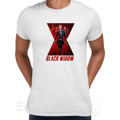 Black Widow Movie T-Shirt Action Marvel Adventure Superhero Adult Kids Gift Top Unisex Typography - Kuzi Tees