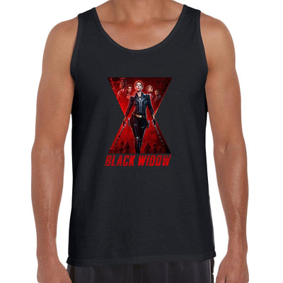 Black Widow Movie Tee Action Marvel Adventure Superhero Adult Gift Unisex Tank Top - Kuzi Tees