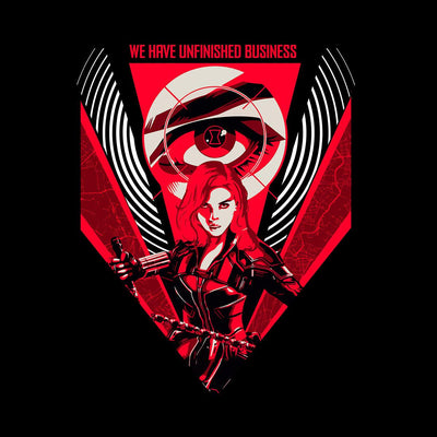 Black Widow Movie Scarlett Natasha Romanoff Marvel Gift Adults Unisex Tank Top - Kuzi Tees