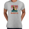 Futurama Bender T-shirt Power To The Robots Funny Cute Gifts - Kuzi Tees