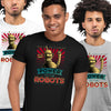 Futurama Bender T-shirt Power To The Robots Funny Cute Gifts - Kuzi Tees