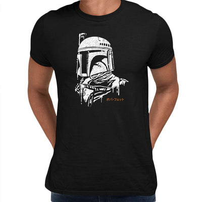 Boba Fett Movie T-shirt Fighter Hero Japanaise Style Bounty Hunter Adult Unisex T-Shirt - Kuzi Tees