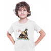 Boba Fett New Disney TV Star Wars Saga Tee Bounty Hunter Typography T-shirt for Kids - Kuzi Tees