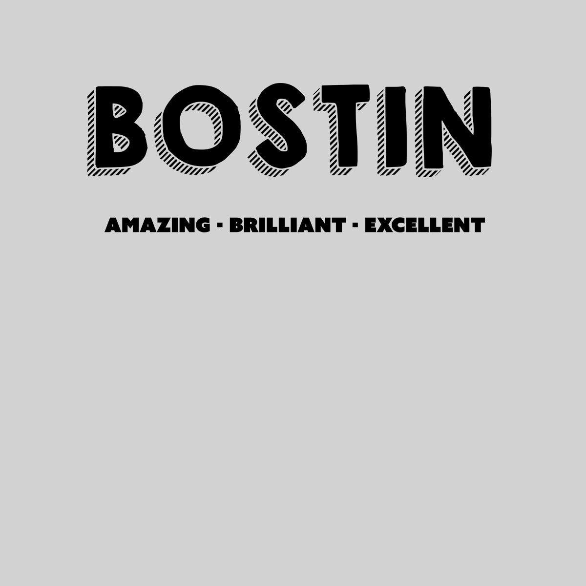 Bostin Black Country Dialect T-shirt - amazing, brilliant or excellent Unisex Tee - Kuzi Tees