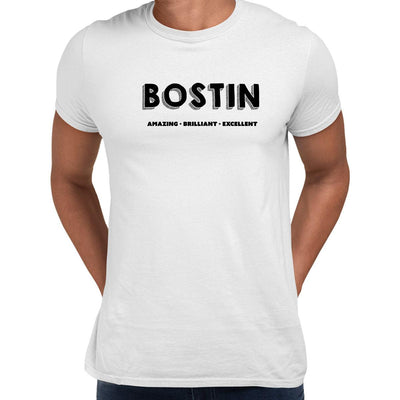 Bostin Black Country Dialect T-shirt - amazing, brilliant or excellent Unisex Tee - Kuzi Tees