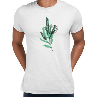 Botanical Summer Colorful Art Print Plant Short Sleeve Men Women Unisex T-shirt - Kuzi Tees