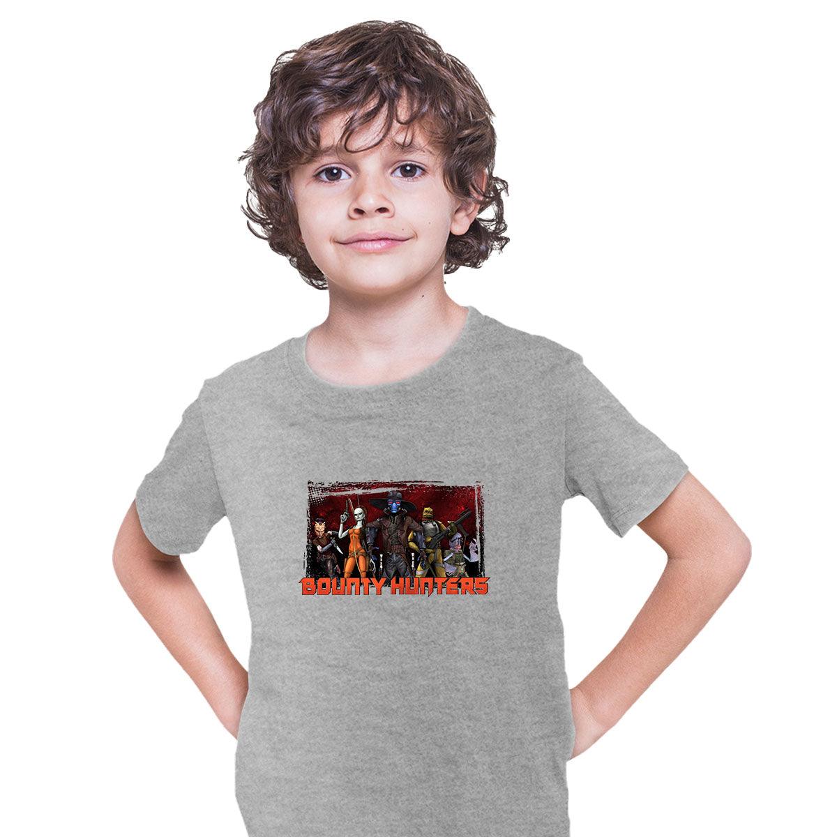 Bounty Hunter legends Kids T-shirt Cad Bane Aurra Sing Bossk Embo - Kuzi Tees