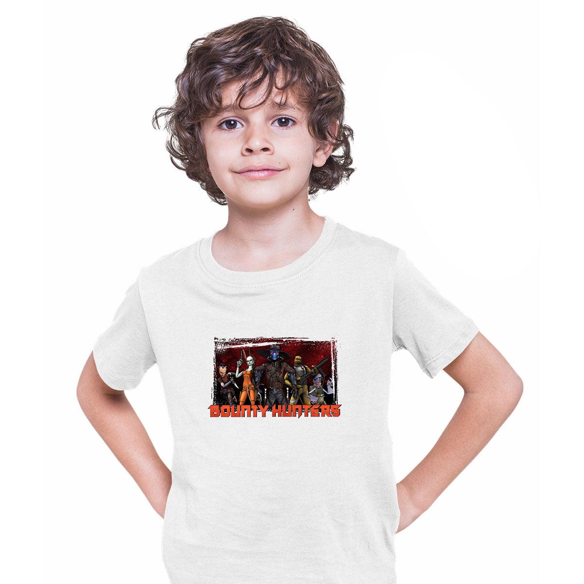 Bounty Hunter legends Kids T-shirt Cad Bane Aurra Sing Bossk Embo - Kuzi Tees