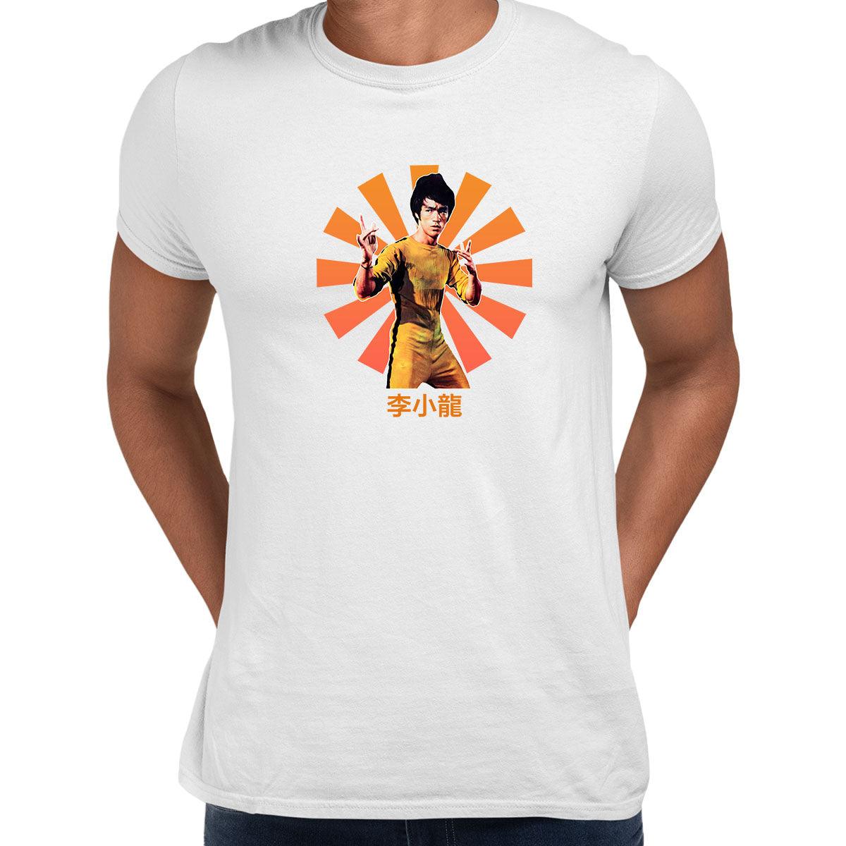 Bruce-Lee Nostalgia Hong Kong Movie Chinese Adult Unisex T-Shirt - Kuzi Tees