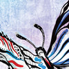 A2 Butterfly Wall Art Print Home Kitchen Living Room Unframed Unique Poster - Kuzi Tees