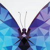 Geometric Butterfly Low Poly A2 Print Poster Wall Art Triangular Abstract Unique - Kuzi Tees