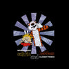 Calvin and Hobbes Retro Tee Action Adventure Funny Gift Typography T-shirt for Kids - Kuzi Tees