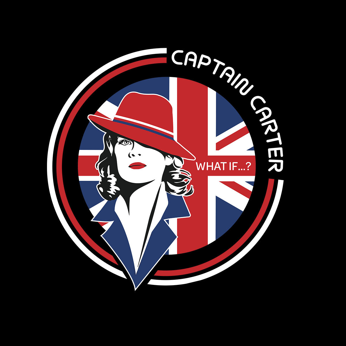 Peggy Carter What If Captain Carter Marvel Hero - Kuzi Tees