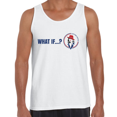 What IF ? Carter Captain Logo T-shirt Marvel Super Hero London Agent Unisex Tank Top - Kuzi Tees