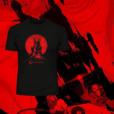 Castlevania T-shirt Horror Themed Action Adventure Video Tee Gamers Netflix Clothes - Kuzi Tees