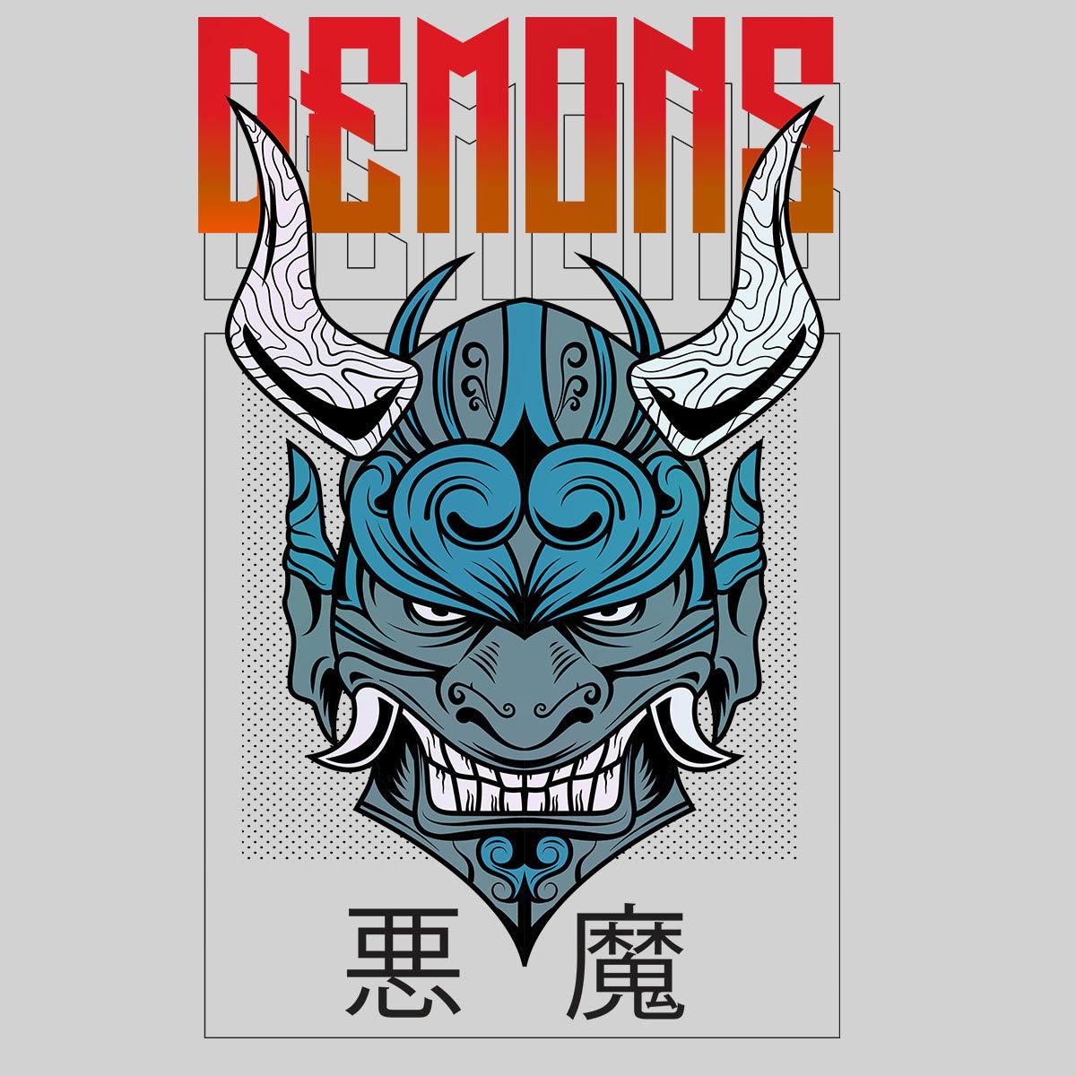 Chinese demon Street Festive Scary Art Unisex T-shirt - Kuzi Tees