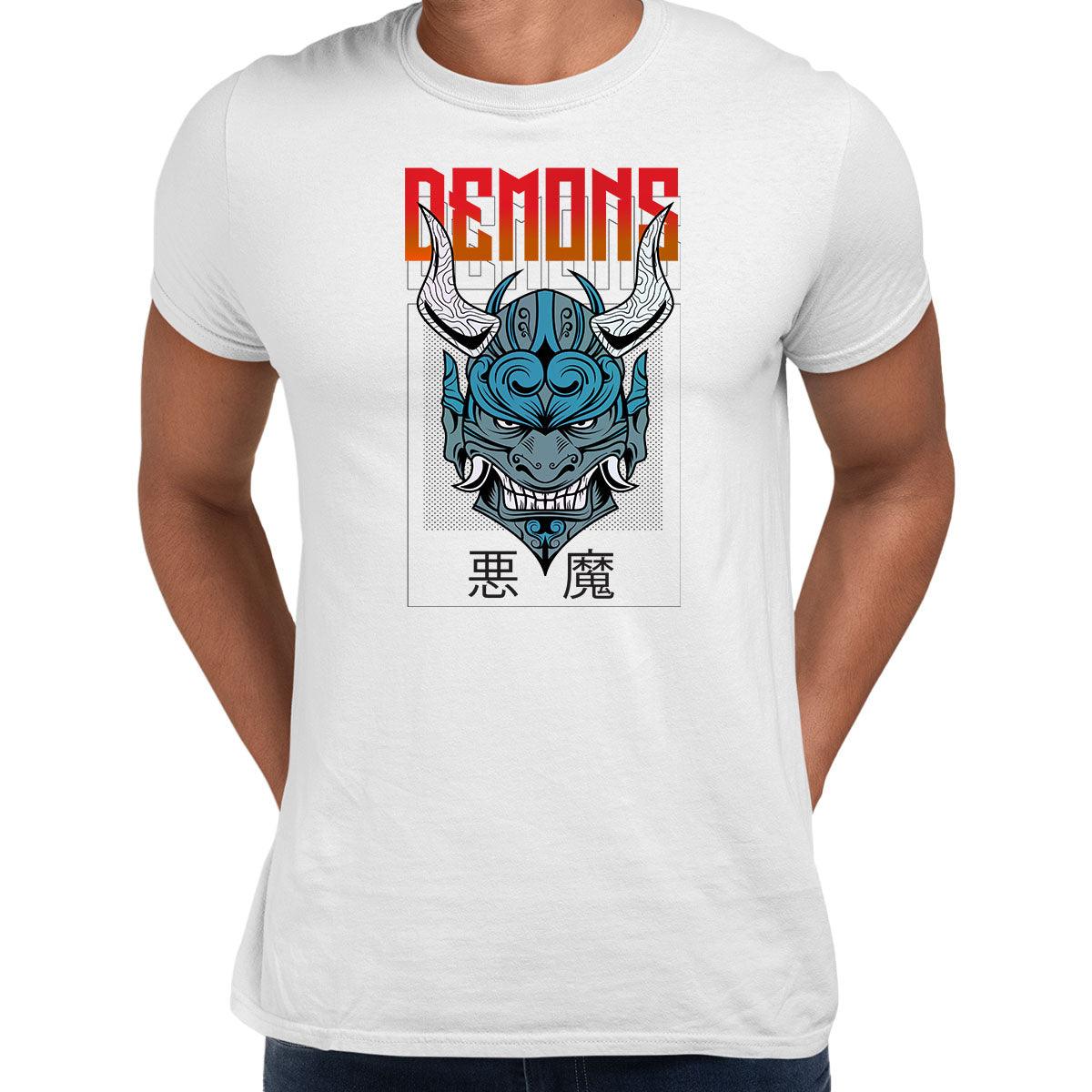 Chinese demon Street Festive Scary Art Unisex T-shirt - Kuzi Tees