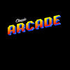 Vintage Arcade Sign Retro 80's Style Crew Neck Tank Top - Kuzi Tees
