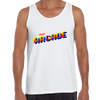 Vintage Arcade Sign Retro 80's Style Crew Neck Tank Top - Kuzi Tees