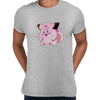 Clefairy Pokemon Go Black White Grey Unisex T-Shirt Brand New - Kuzi Tees