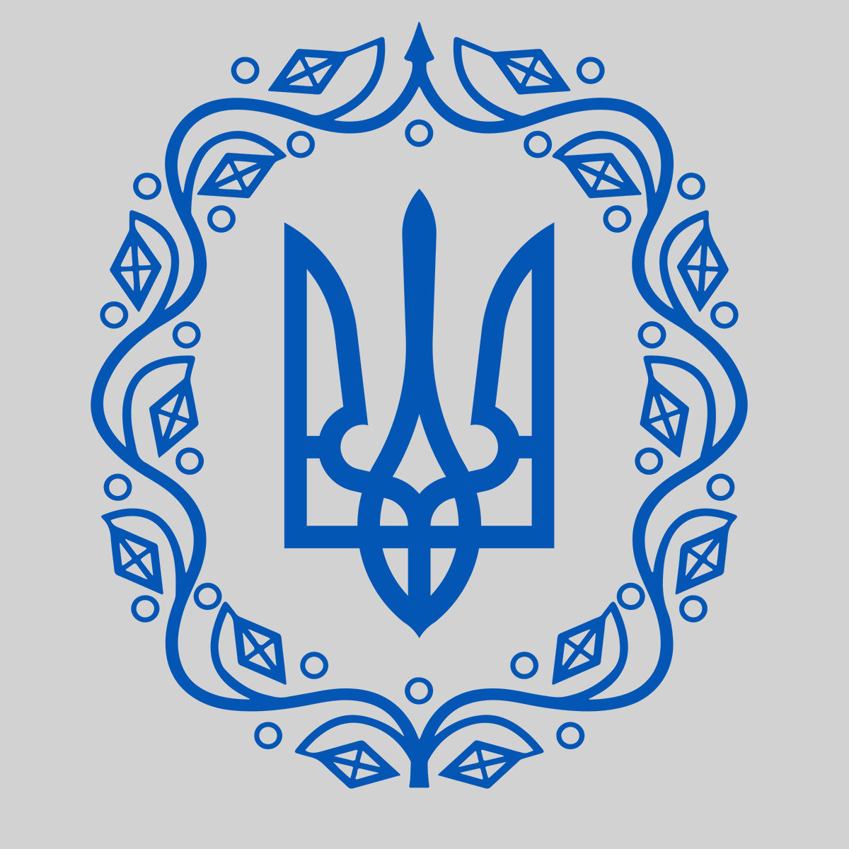 Tryzub State Symbol of Ukraine T-shirt Ukrainian People's Republic Tee - Kuzi Tees