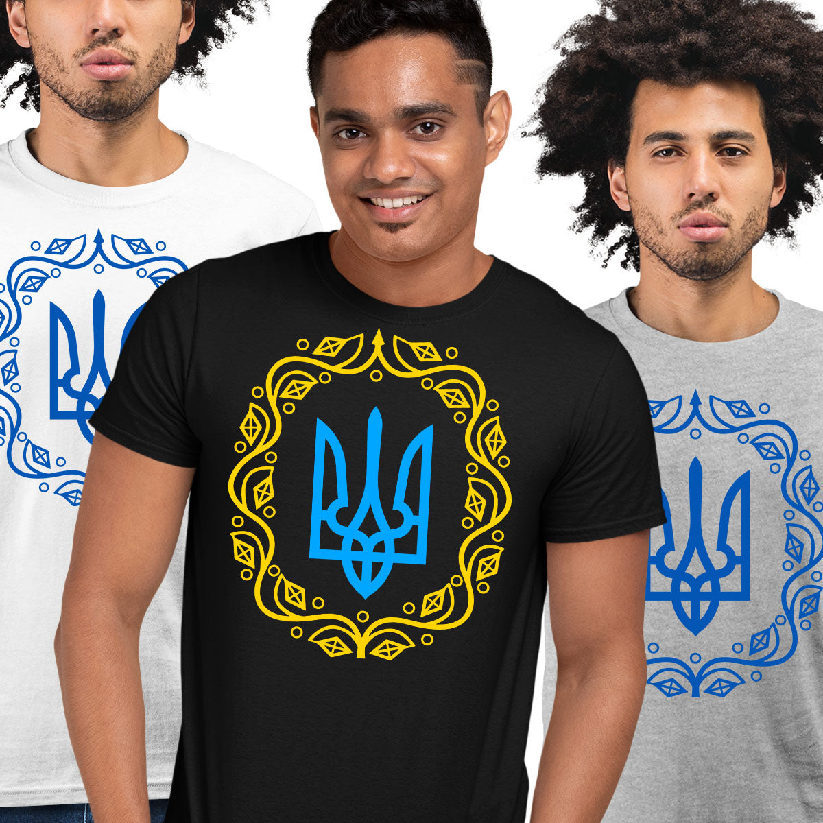 Tryzub State Symbol of Ukraine T-shirt Ukrainian People's Republic Tee - Kuzi Tees