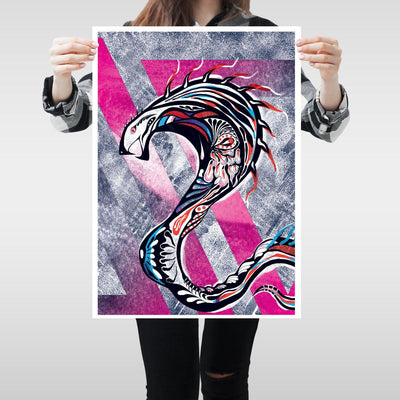 Cobra Kai Canvas Print Digital Unique Original A2 Wall Art Modern Decors Kitchen - Kuzi Tees