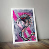 Cobra Kai Canvas Print Digital Unique Original A2 Wall Art Modern Decors Kitchen - Kuzi Tees