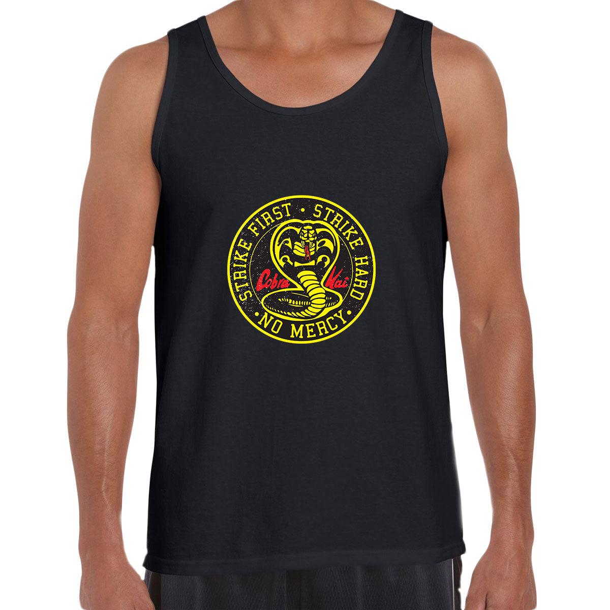 Cobra Kai T-shirt Karate Kid Movie Kung Fu Martial Arts Retro Gift Top ALL SIZES Unisex Tank Top - Kuzi Tees