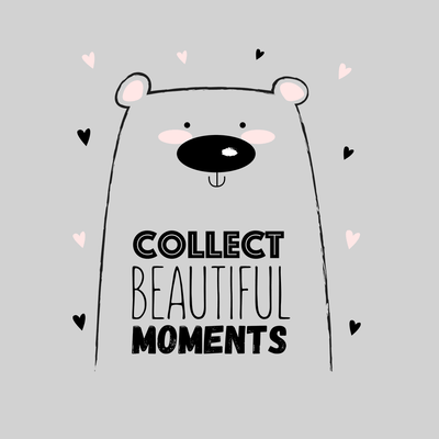Collect Beautiful moments Animal Dog Funny Quote Unisex T-shirt - Kuzi Tees