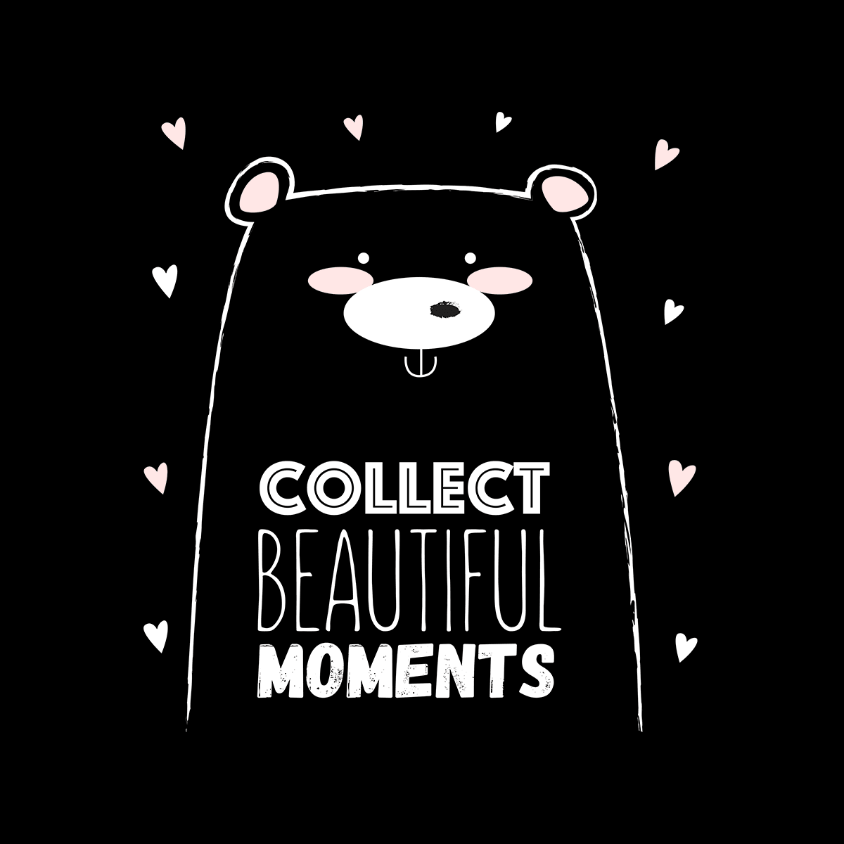 Collect Beautiful moments Animal Dog Funny Quote Unisex T-shirt - Kuzi Tees