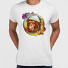 Awesome Cosmic Chimp T-Shirt with an Attitude - Kuzi Tees
