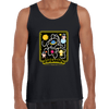 Cosmos Traveler Retro 8Bit Game Space shooter Unisex Tank Top - Kuzi Tees