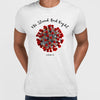 Covid19 We Stand and Fight - Black White & Black T-shirt - Kuzi Tees