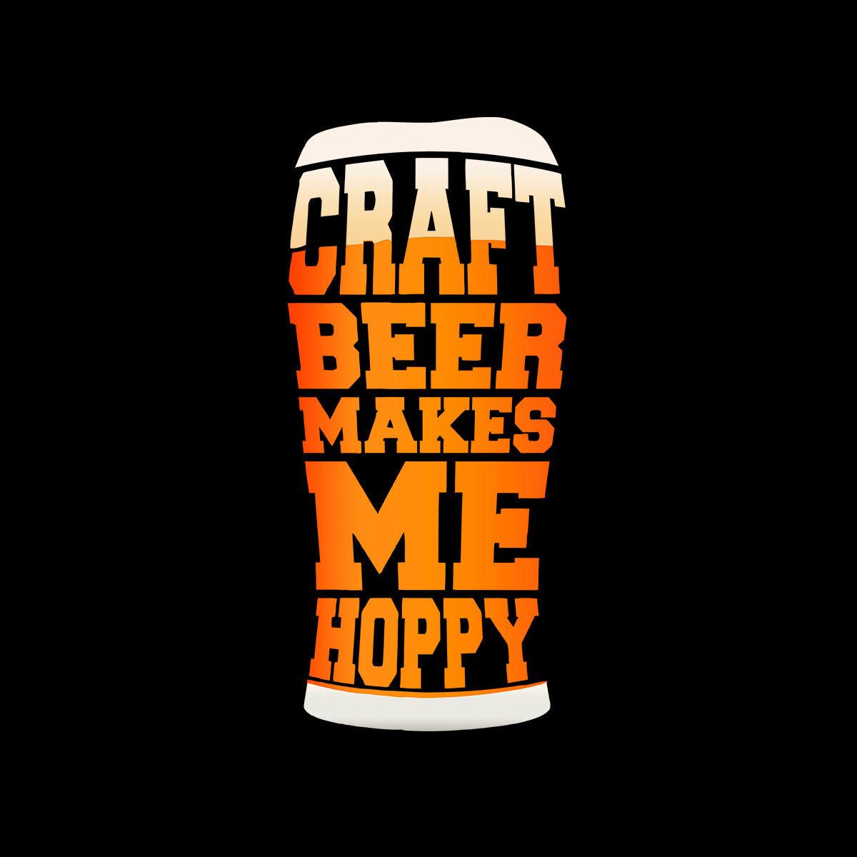 Craft Beer Pub Crew Neck Funny Adult Novelty Gift Typography Unisex T-shirt - Kuzi Tees