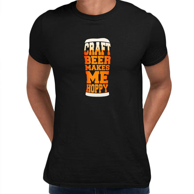 Craft Beer Pub Crew Neck Funny Adult Novelty Gift Typography Unisex T-shirt - Kuzi Tees